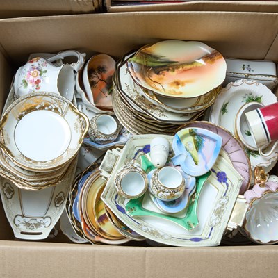 Lot 62 - TWO BOXES OF CERAMICS