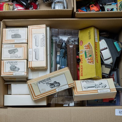 Lot 65 - TWO BOXES OF MODEL CARS
