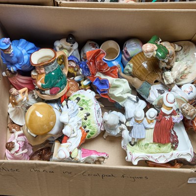 Lot 68 - TWO BOXES OF CERAMICS