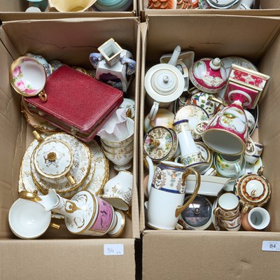 Lot 84 - THREE BOXES