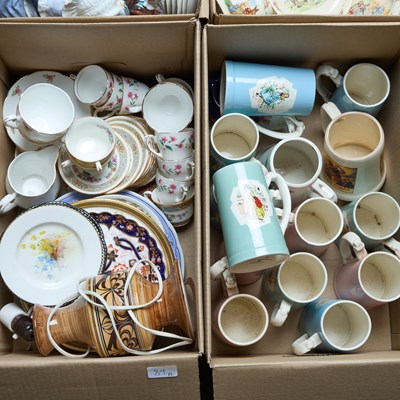 Lot 89 - A BOX OF BREWERY JUGS