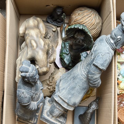 Lot 110 - A BOX OF CERAMICS