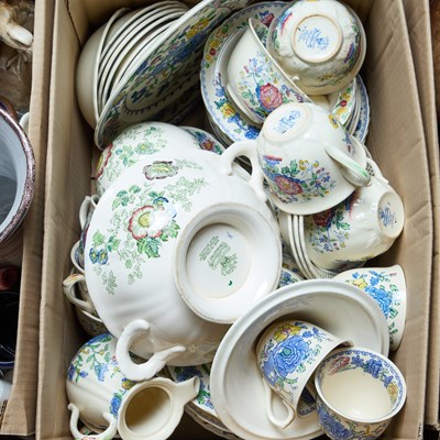 Lot 116 - A BOX OF MASON'S DINNERWARE
