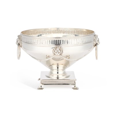 Lot A LARGE GEORGE V SILVER BOWL