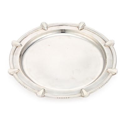 Lot A GEORGE VI SILVER SALVER