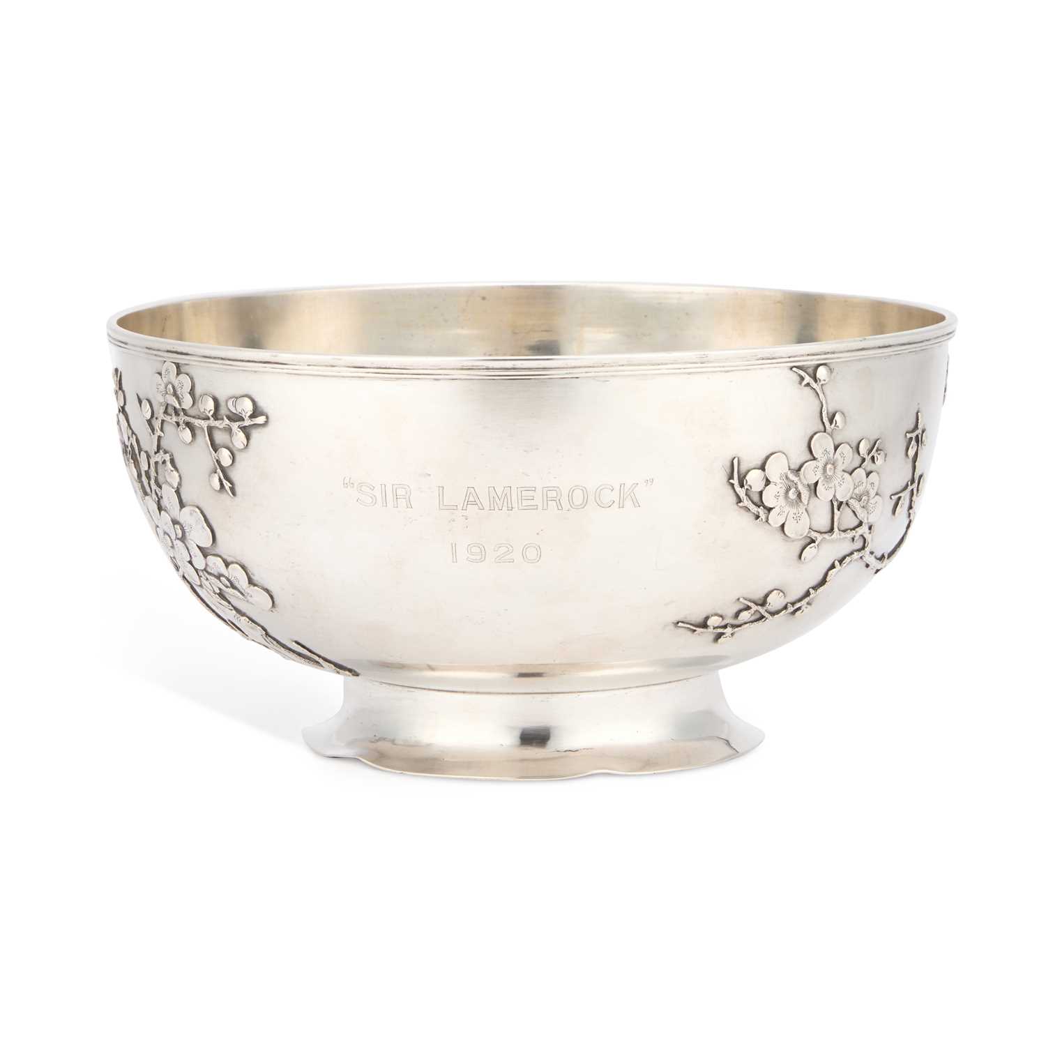 Lot A CHINESE SILVER BOWL