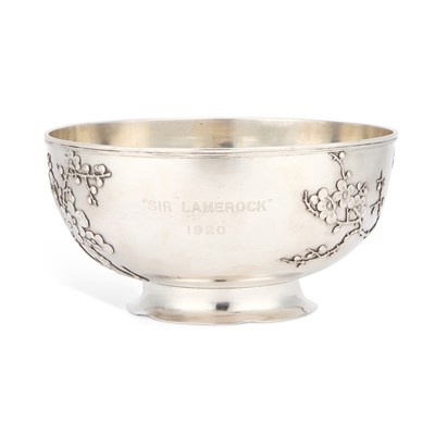 Lot A CHINESE SILVER BOWL