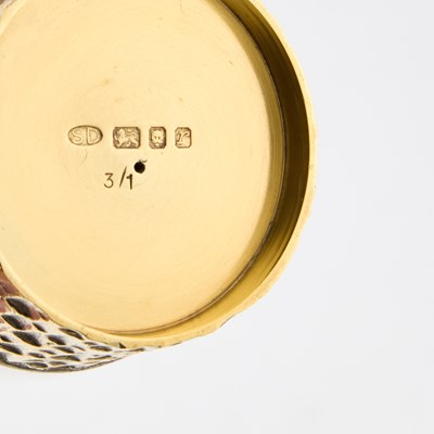 Lot 382 - AN ELIZABETH II PARCEL-GILT SILVER BEAKER