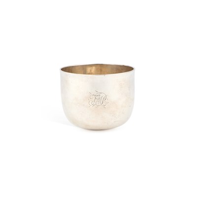 Lot A GEORGE III SILVER TUMBLER CUP