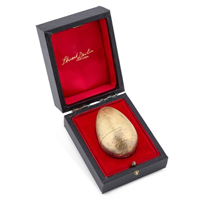 Lot 380 - AN ELIZABETH II SILVER-GILT SURPRISE EGG