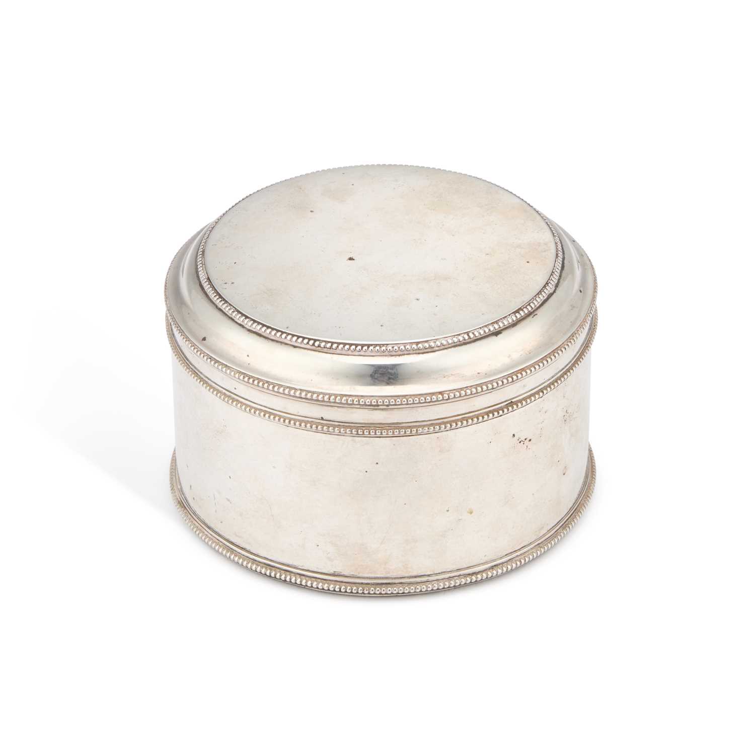 Lot 324 - A 19TH CENTURY DUTCH SILVER BISCUIT BOX