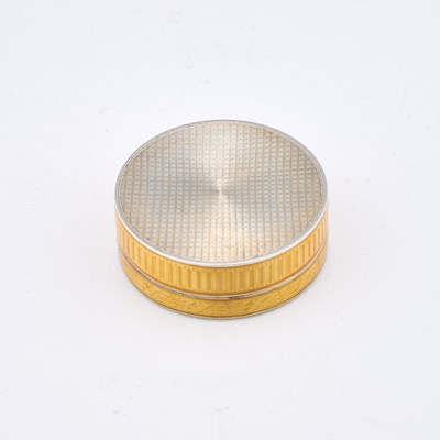 Lot 320 - A FINE FRENCH SILVER AND ENAMEL BOX