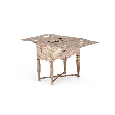Lot A DUTCH SILVER MINIATURE TABLE