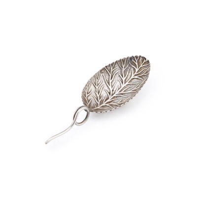Lot A VICTORIAN SILVER CADDY SPOON