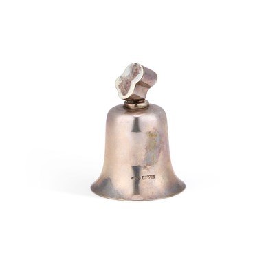 Lot A GEORGE V SILVER TABLE BELL