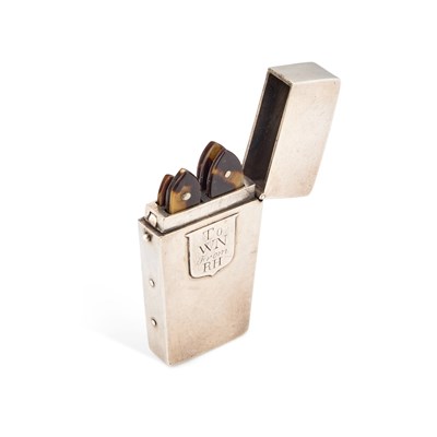 Lot A 19TH CENTURY SILVER LANCET CASE