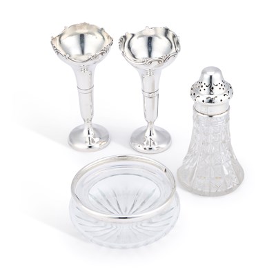 Lot A GROUP OF SILVER