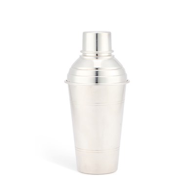 Lot A SILVER-PLATED COCKTAIL SHAKER