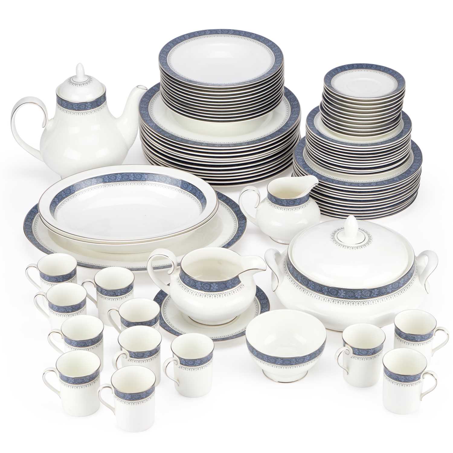 Lot A ROYAL DOULTON 'SHERBROOKE' DINNER SERVICE