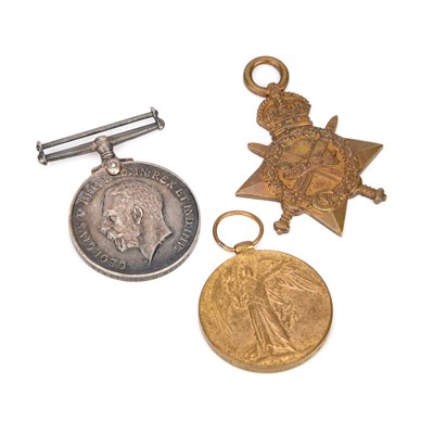 Lot A FIRST WORLD WAR MEDAL TRIO