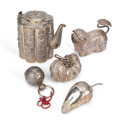 Lot 278 - A GROUP OF CHINESE SILVER