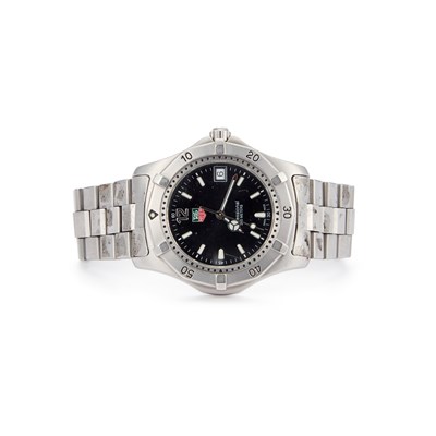 Lot 625 - A GENTS STEEL TAG HEUER 200 BRACELET WATCH
