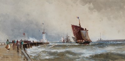 Lot 275 - FRANK HENRY MASON RBA, RI, (STAITHES GROUP 1875-1965)