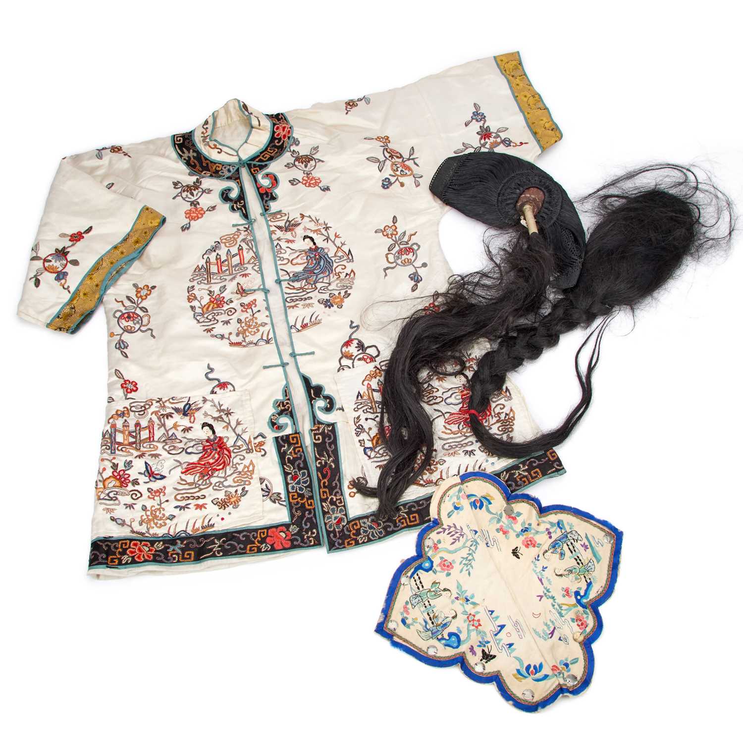 Lot 736 - A GROUP OF CHINESE CLOTHING AND DRESS
