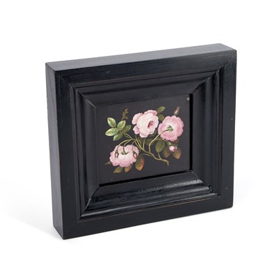 Lot 742 - A 19TH CENTURY ITALIAN MICROMOSAIC PANEL