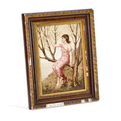 Lot A BERLIN (KPM) PORCELAIN PLAQUE