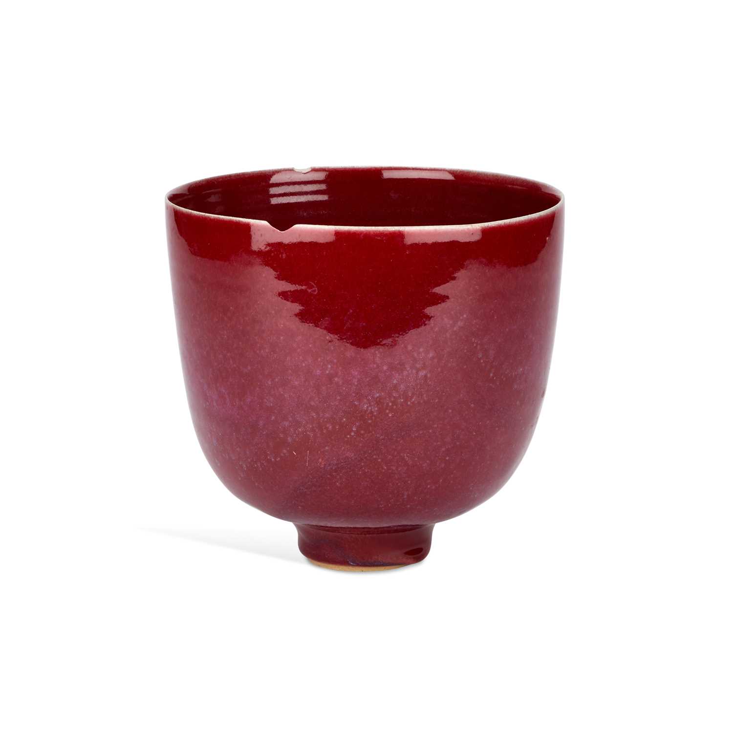 Lot 146 - A CHINESE SANG-DE-BOEUF PORCELAIN BOWL