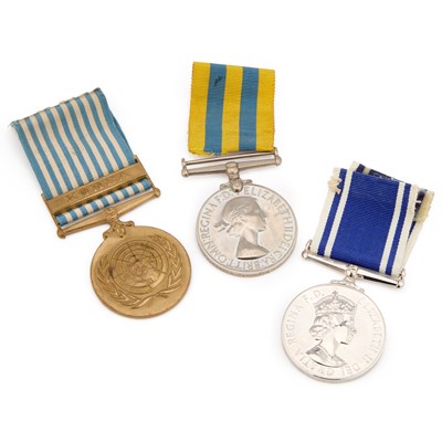 Lot 20 - AN ELIZABETH II KOREA MEDAL AND POLICE LONG SERVICE AND GOOD CONDUCT (L.S.G.C) MEDAL GROUP