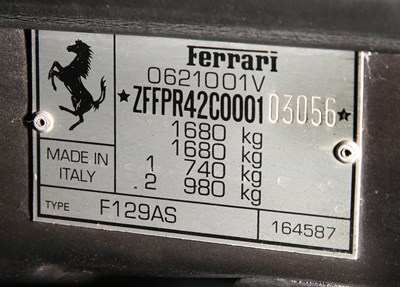 Lot 3 - 1995 FERRARI F355 GTS