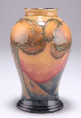 Lot 164 - WILLIAM MOORCROFT, A FLAMBÉ EVENTIDE VASE