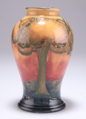 Lot 164 - WILLIAM MOORCROFT, A FLAMBÉ EVENTIDE VASE