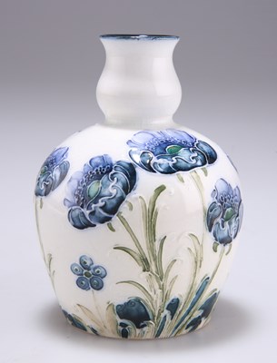 Lot 171 - WILLIAM MOORCROFT, A FLORIAN WARE POPPY VASE