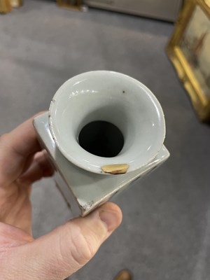 Lot 212 - A CHINESE BLUE AND WHITE RED CLIFFS TYPE VASE