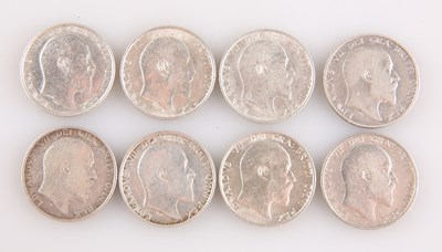 Lot 331 - EDWARD VII (1901-1910), 8 X SHILLINGS