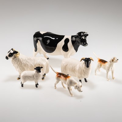 Lot 79 - A GROUP OF BESWICK MODELS