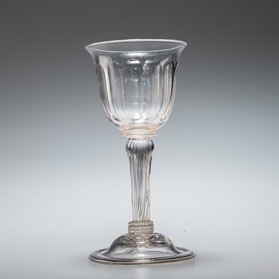 Lot 29 - A SWEETMEATS GLASS, CIRCA 1770