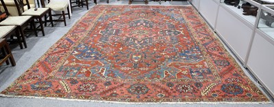 Lot 319 - A SERAPI RUG, C.1800