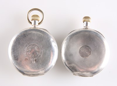 Lot 248 - TWO SILVER POCKET WATCHES