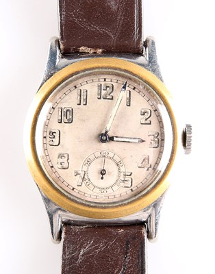 Lot 245 - A LONGINES STRAP WATCH