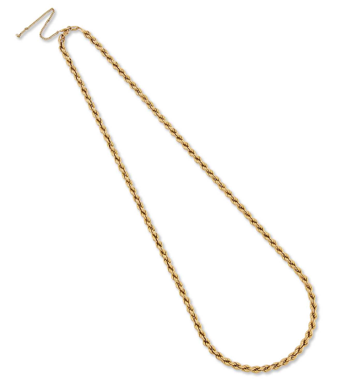 9 carat gold rope chain Clearance