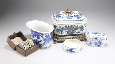 Lot 185 - A SMALL COLLECTION OF CHINESE AND EUROPEAN CERAMICS