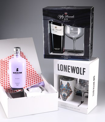 Lot 35 - FINE RARE GIN IN PRESENTATION GIFT PACKAGES