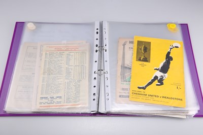 Lot 279 - F.A. AMATEUR CUP SEMI-FINAL PROGRAMMES