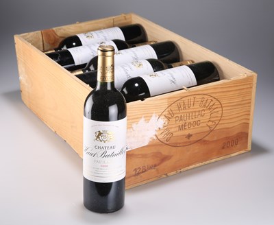 Lot 21 - CHATEAU HAUT BATAILLEY GRAND CRU CLASSE PAUILLAC 2000