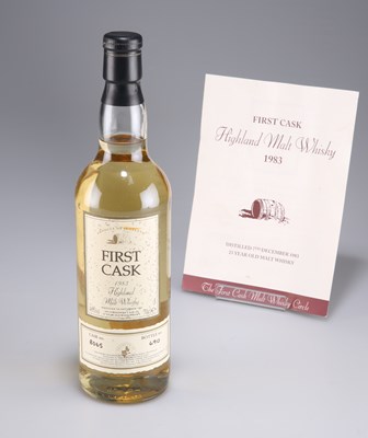 Lot 25 - ‘FIRST CASK’ HIGHLAND MALT WHISKY TEANINICH