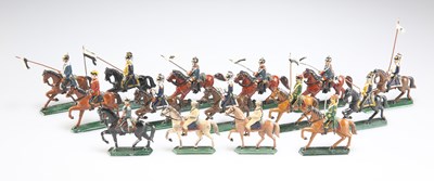 Lot 953 - A GROUP OF LEAD CAVALRY MODELS, CIRCA 1930